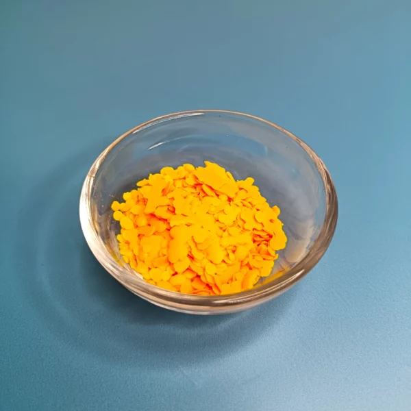 colorant en grains jaune fluo pour bougies