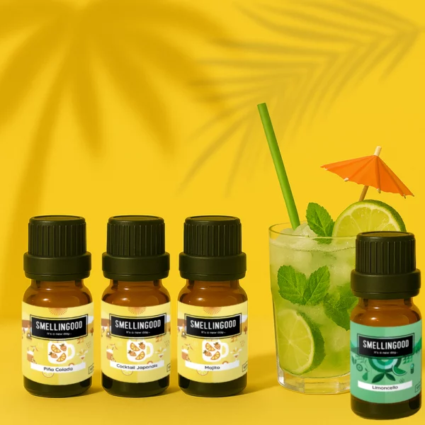 Quatuor de parfums pour bougies 