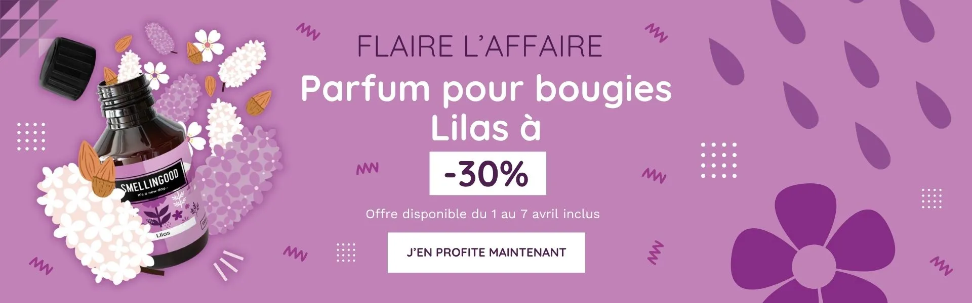 Slider Flaire l'affaire Lilas