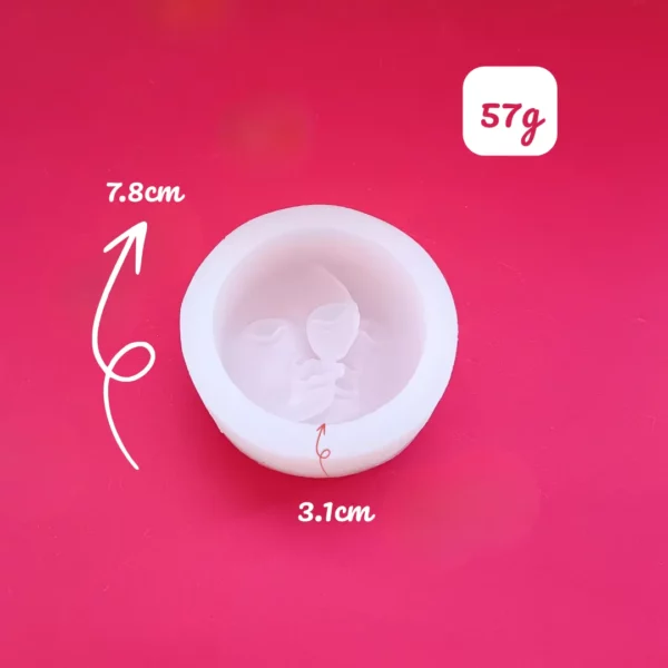 Moule silicone love moon