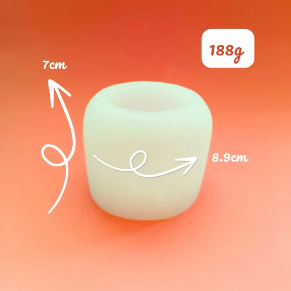 moule silicone - rose minimaliste