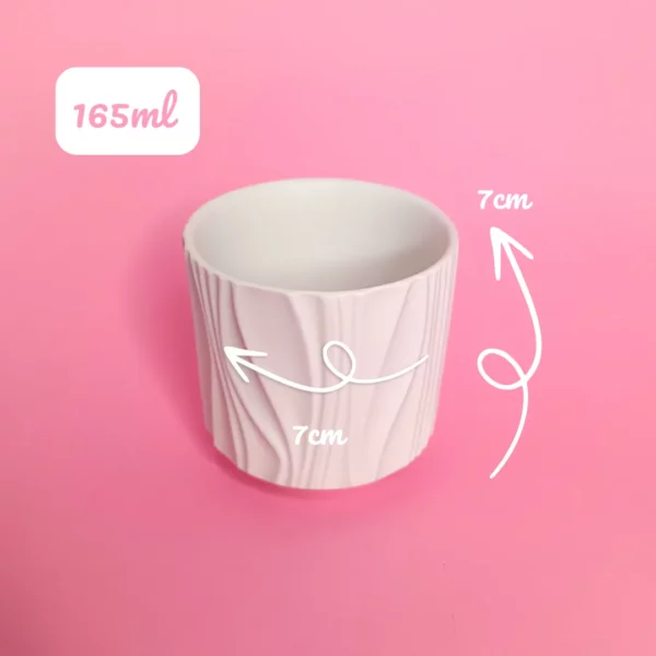 pot céramique tendance blanc
