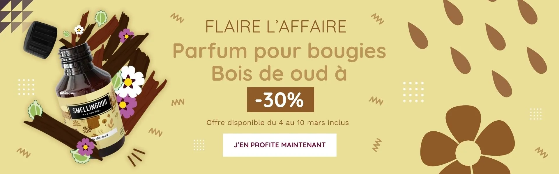 Slider Flaire l'affaire Bois de oud