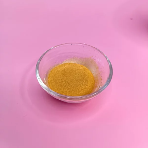 paillettes or pour bougies