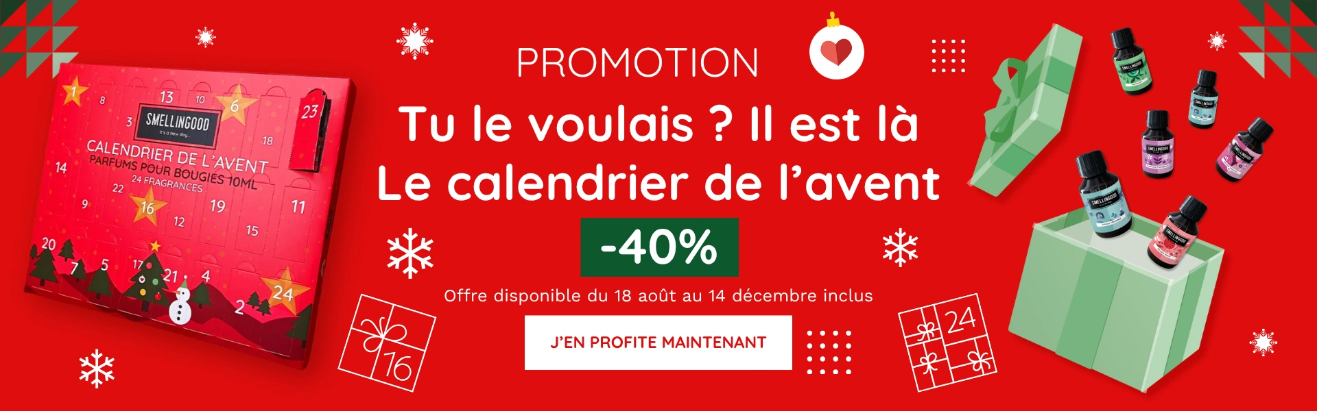 calendrier de l'avant