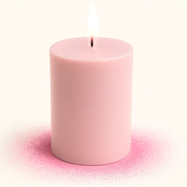 Mica quartz rose pour bougies et savons