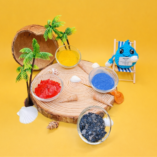 Quatuor colorants et micas Soleil d’Azur