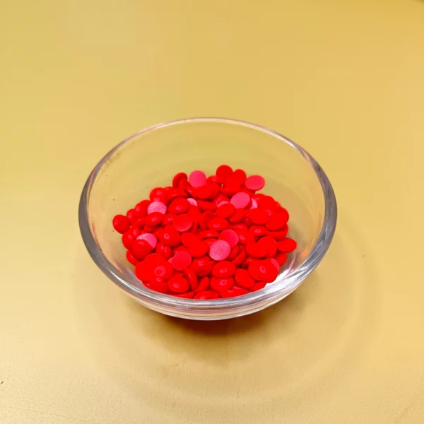 colorant en grains rose vif pour bougies