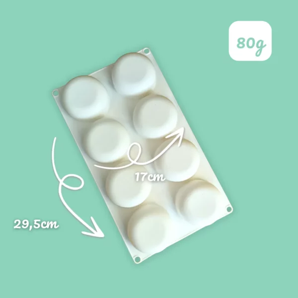 silicone rond pour savons