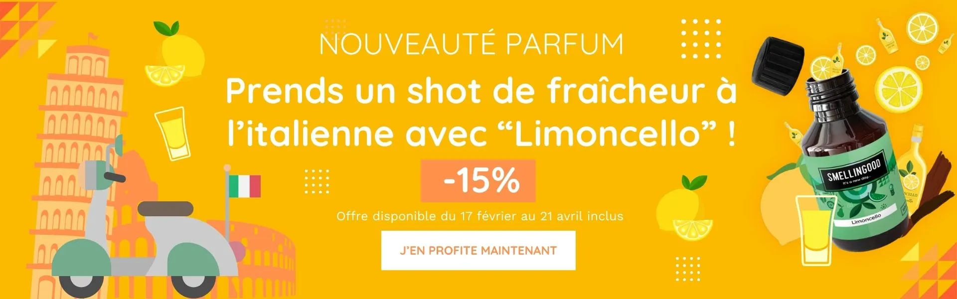 slider desktop parfum limoncello