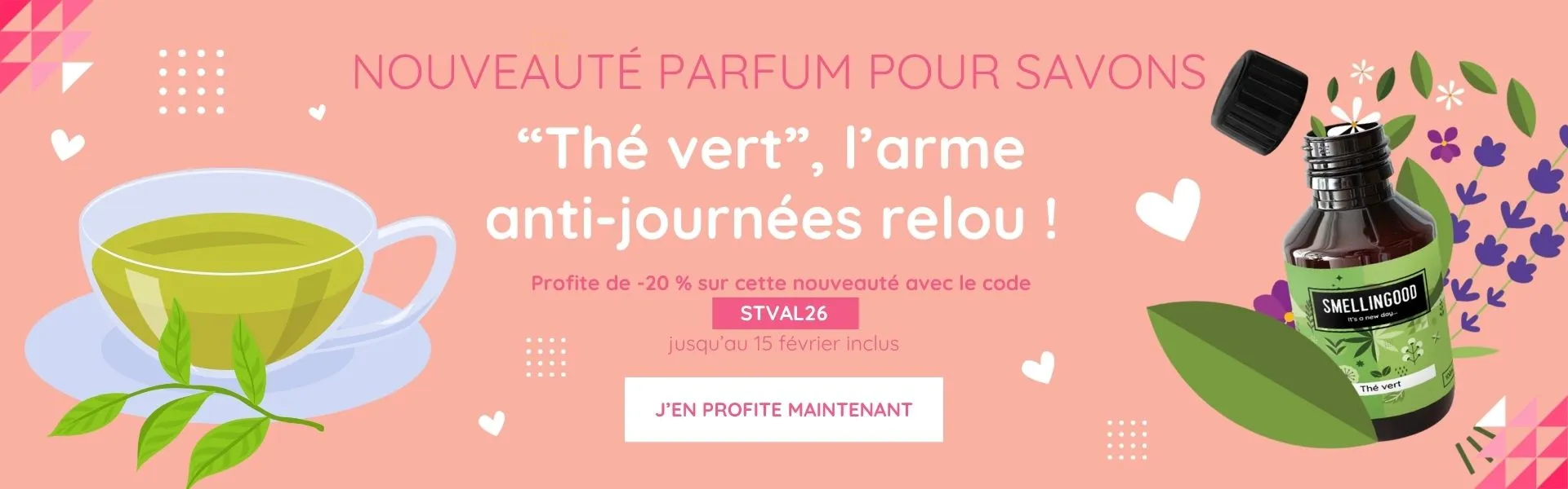 slider parfum pour savons thé vert desktop