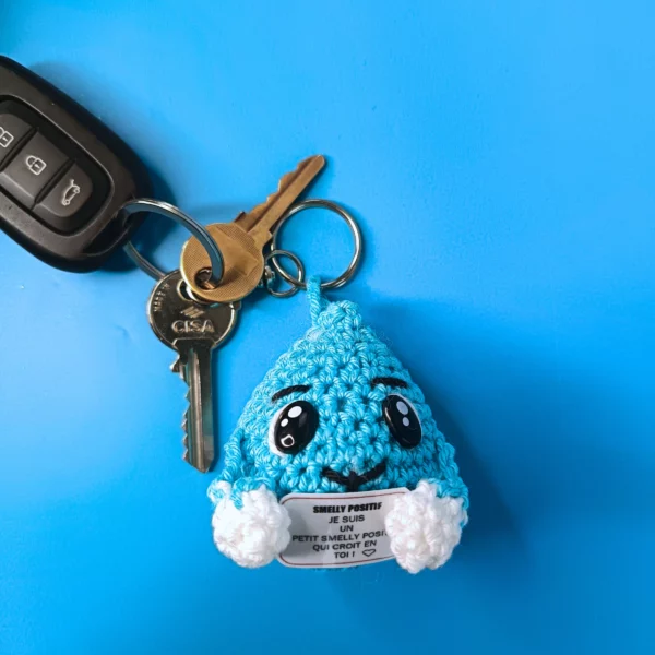 Porte-clé Smelly positif