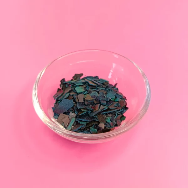 colorant en grains turquoise pour bougies