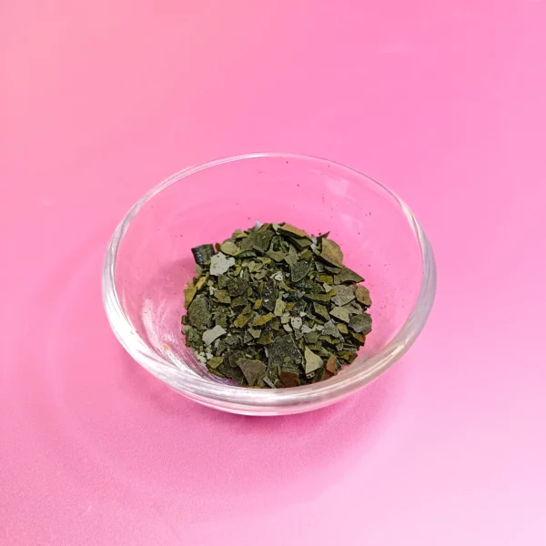 colorant en grains vert foncé pour bougies